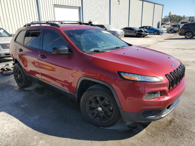 1C4PJMAB3HW630476 - 2017 JEEP CHEROKEE SPORT RED photo 4