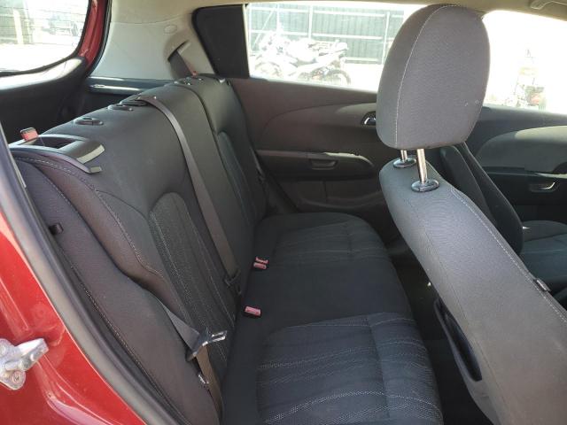 1G1JC6SH3C4106045 - 2012 CHEVROLET SONIC LT RED photo 10
