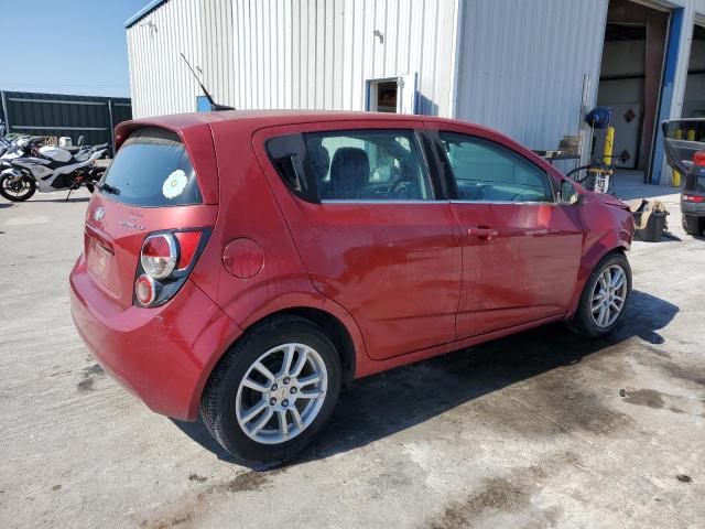1G1JC6SH3C4106045 - 2012 CHEVROLET SONIC LT RED photo 3