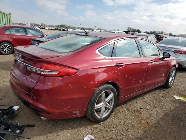 3FA6P0SU4HR128765 - 2017 FORD FUSION TITANIUM PHEV წითელი ფოტო 3