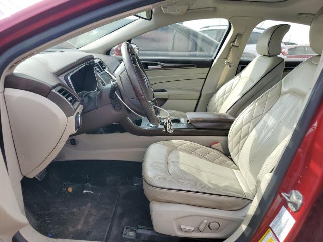 3FA6P0SU4HR128765 - 2017 FORD FUSION TITANIUM PHEV წითელი ფოტო 7