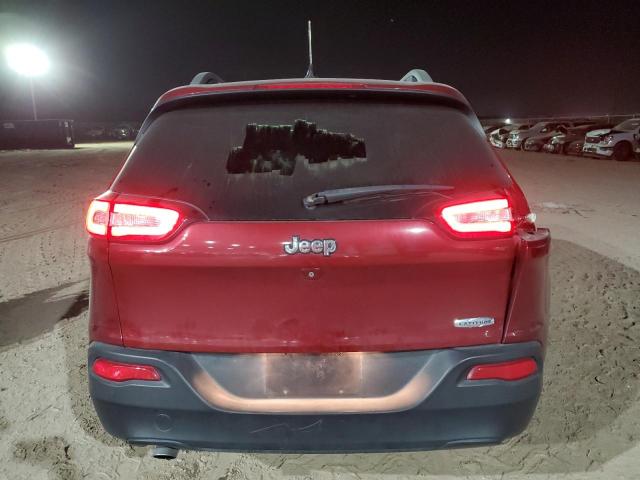 1C4PJLCBXFW516673 - 2015 JEEP CHEROKEE LATITUDE BURGUNDY photo 6