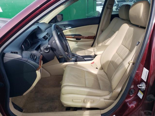 1HGCP2F81CA051086 - 2012 HONDA ACCORD EXL BURGUNDY photo 7