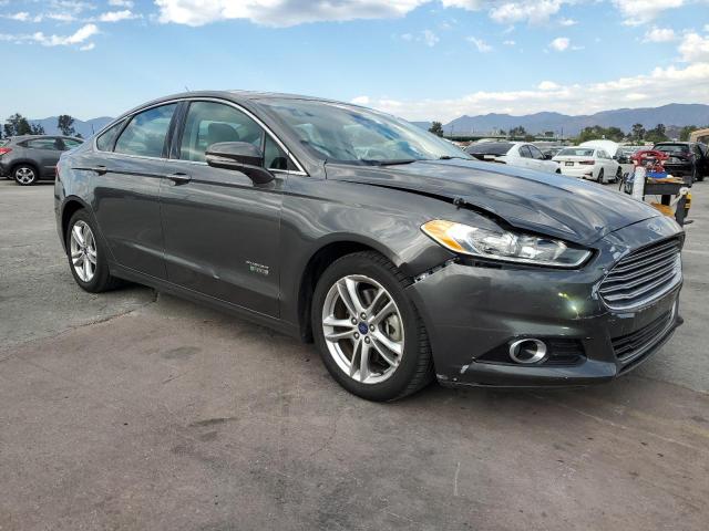 3FA6P0SU4GR154975 - 2016 FORD FUSION TITANIUM PHEV Grau Foto 4