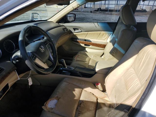 1HGCP26828A059611 - 2008 HONDA ACCORD EXL WHITE photo 7