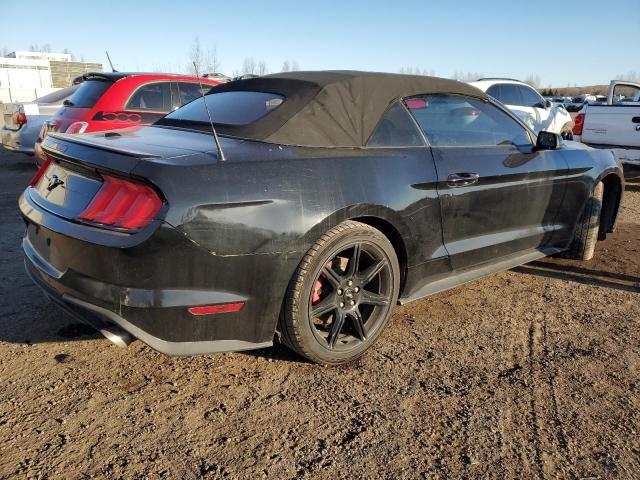 1FATP8UH3J5173416 - 2018 FORD MUSTANG BLACK photo 3