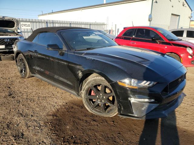 1FATP8UH3J5173416 - 2018 FORD MUSTANG BLACK photo 4