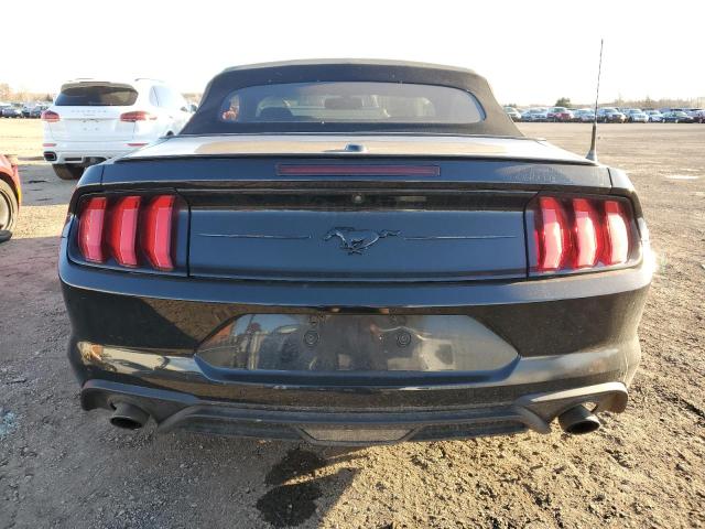 1FATP8UH3J5173416 - 2018 FORD MUSTANG BLACK photo 6