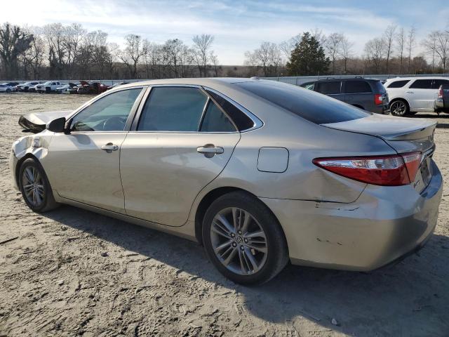 4T1BF1FKXFU078756 - 2015 TOYOTA CAMRY LE BEIGE photo 2