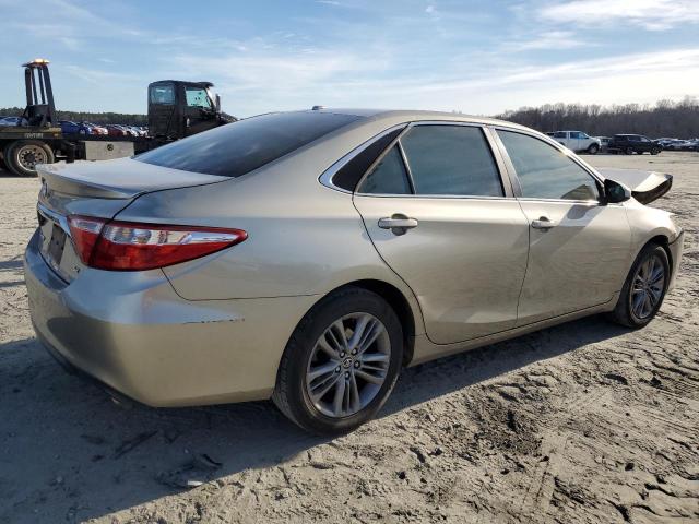 4T1BF1FKXFU078756 - 2015 TOYOTA CAMRY LE BEIGE photo 3