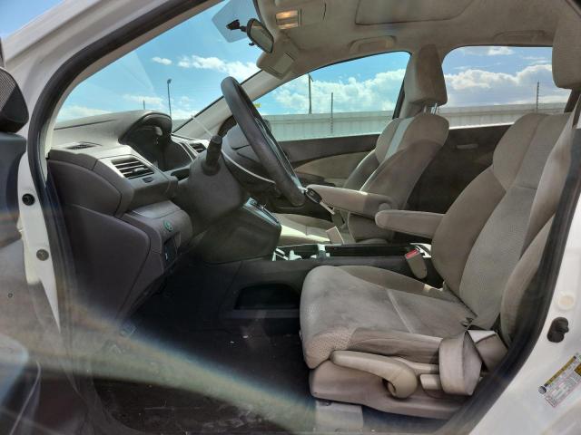 5J6RM3H54CL015398 - 2012 HONDA CR-V EX WHITE photo 7