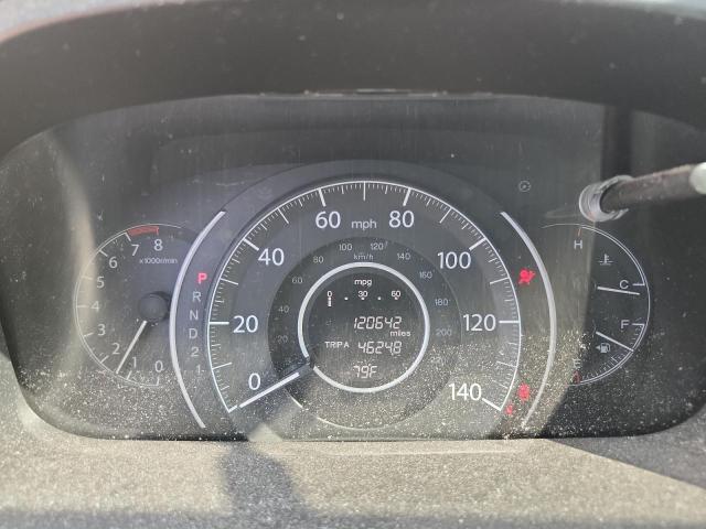 5J6RM3H54CL015398 - 2012 HONDA CR-V EX WHITE photo 9