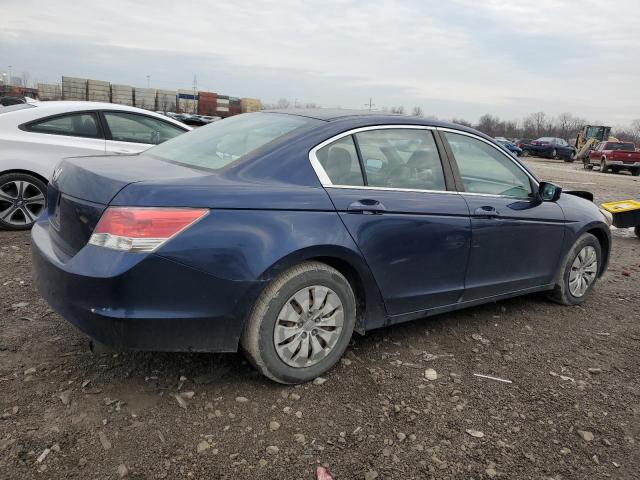 1HGCP2F3XAA115675 - 2010 HONDA ACCORD LX BLUE photo 3