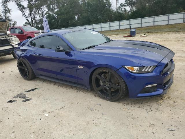 1FA6P8CF6G5241083 - 2016 FORD MUSTANG GT BLUE photo 4