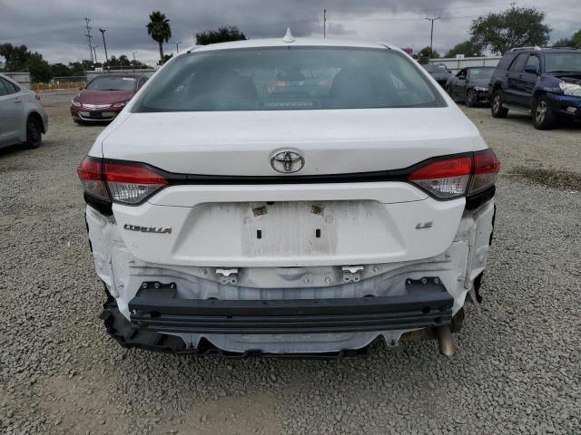 5YFEPMAE1NP275294 - 2022 TOYOTA COROLLA LE WHITE photo 6