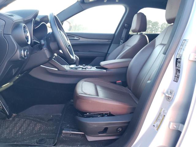 ZASPAKBN0N7D38987 - 2022 ALFA ROMEO STELVIO TI GRAY photo 7
