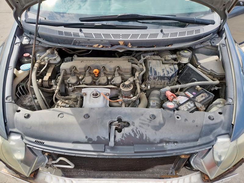 2HGFA16569H323124 - 2009 HONDA CIVIC LX GRAY photo 11