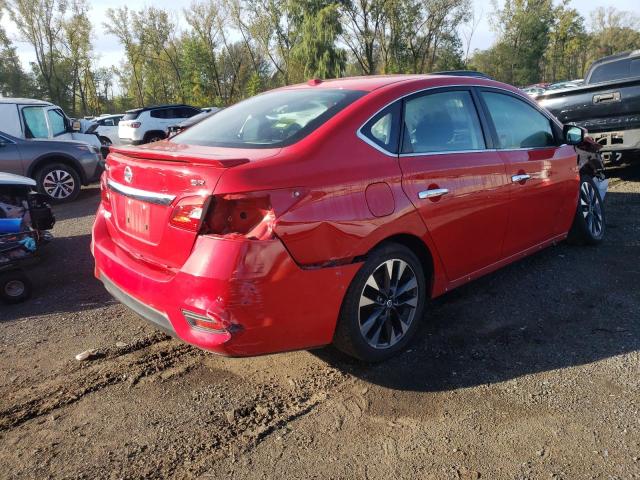 3N1AB7AP0KY326346 - 2019 NISSAN SENTRA S RED photo 3