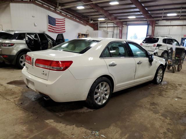 3LNHL2GC0CR816096 - 2012 LINCOLN MKZ WHITE photo 3