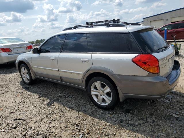 4S4BP63C474304427 - 2007 SUBARU LEGACY OUTBACK SILVER photo 2