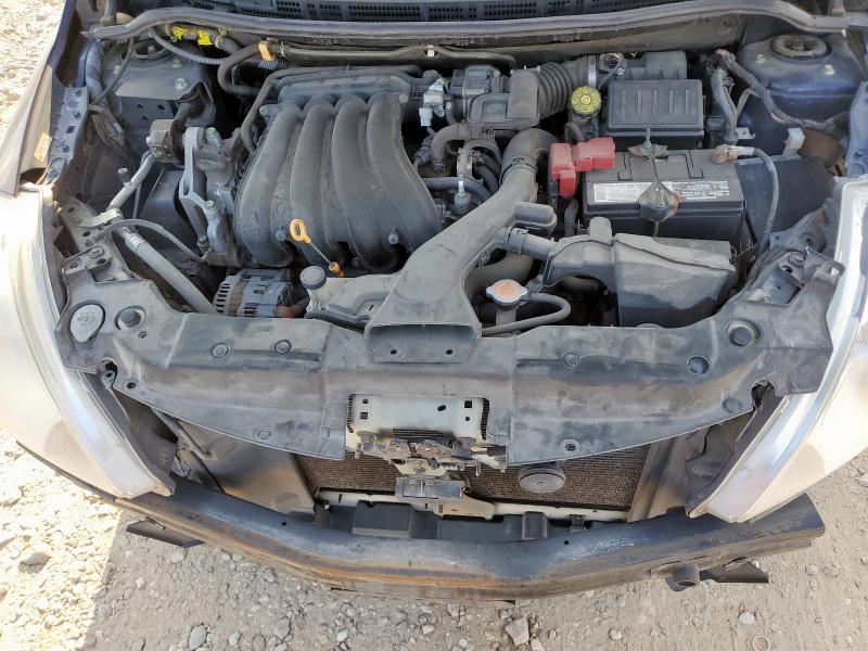 3N1BC1CP5CK253443 - 2012 NISSAN VERSA S BLUE photo 11