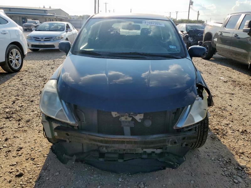 3N1BC1CP5CK253443 - 2012 NISSAN VERSA S BLUE photo 5