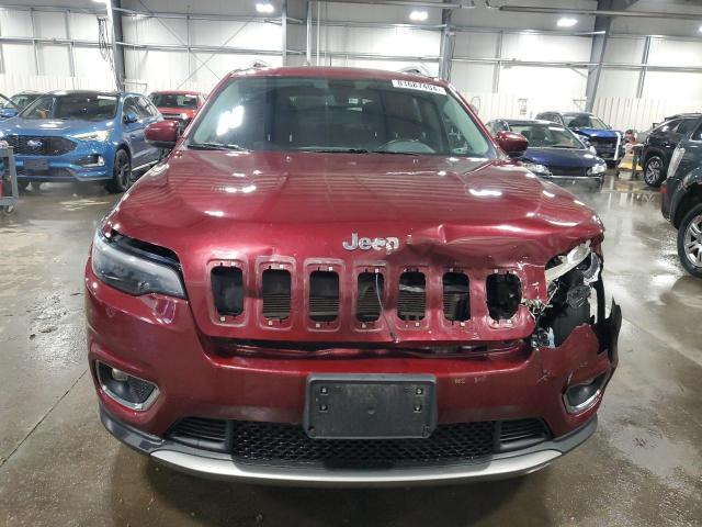 1C4PJMDX4KD122351 - 2019 JEEP CHEROKEE LIMITED RED photo 5