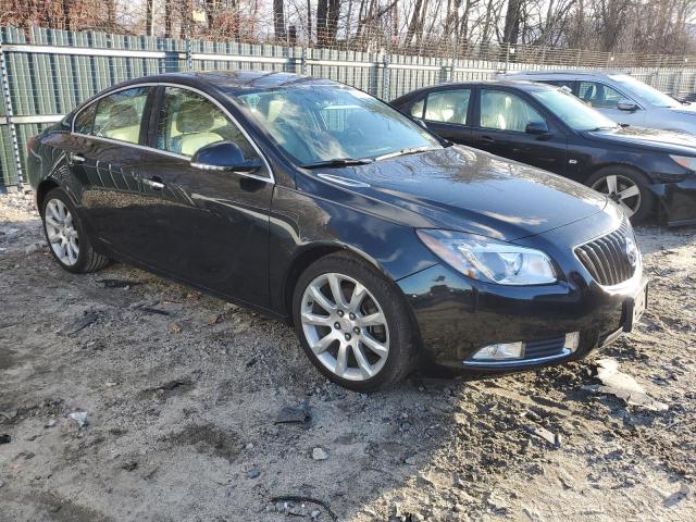 2G4GU5GV1C9130361 - 2012 BUICK REGAL PREMIUM BLACK photo 4