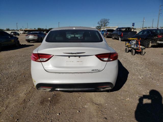 1C3CCCCG3FN690244 - 2015 CHRYSLER 200 C WHITE photo 6