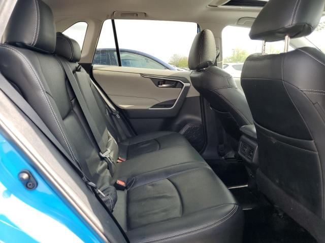 2T3P1RFV1MW147965 - 2021 TOYOTA RAV4 XLE BLUE photo 10