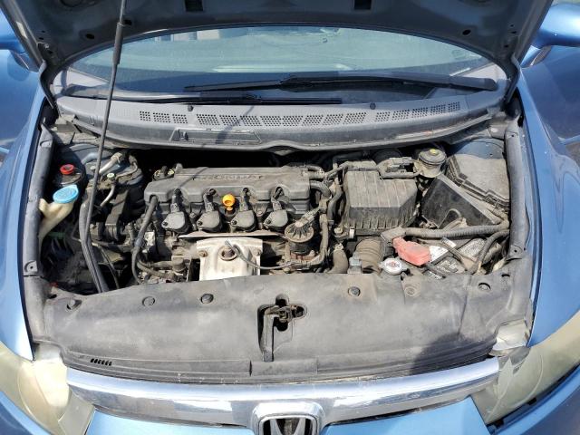 1HGFA16566L106039 - 2006 HONDA CIVIC LX BLUE photo 11