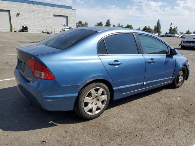 1HGFA16566L106039 - 2006 HONDA CIVIC LX BLUE photo 3