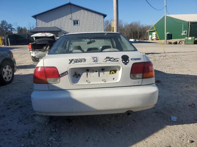 2HGEJ8645WH615743 - 1998 HONDA CIVIC EX WHITE photo 6