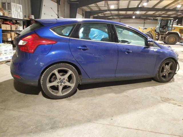 1FADP3N26EL402481 - 2014 FORD FOCUS TITANIUM BLUE photo 3