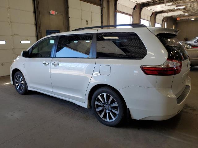 5TDDZ3DC2KS210712 - 2019 TOYOTA SIENNA XLE 白色 照片 2
