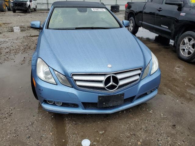 WDDKK5GF3BF062279 - 2011 MERCEDES-BENZ E 350 BLUE photo 5