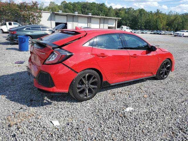 SHHFK7H4XJU239349 - 2018 HONDA CIVIC SPORT RED photo 3