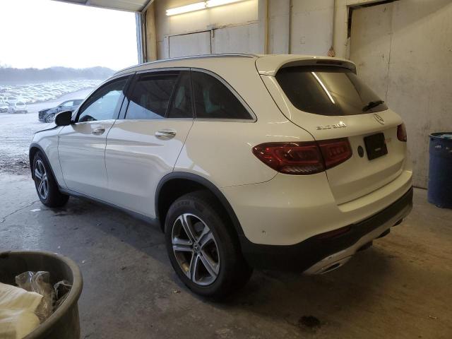 W1N0G8DB4MV278374 - 2021 MERCEDES-BENZ GLC 300 WHITE photo 2