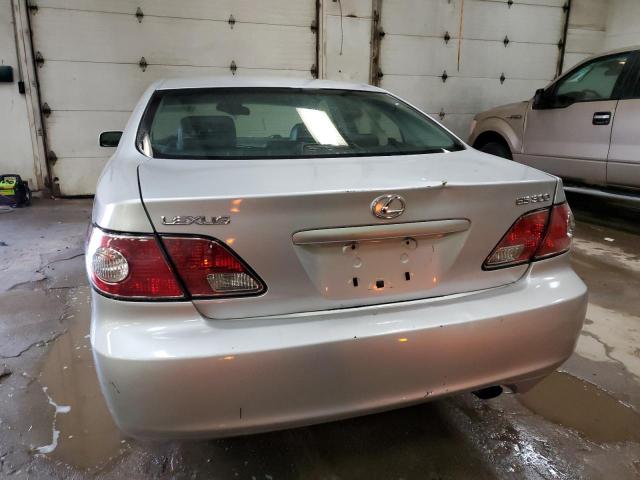 JTHBF30G530107036 - 2003 LEXUS ES 300 SILVER photo 6