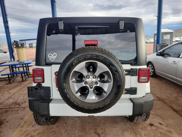 1C4BJWEG7GL104623 - 2016 JEEP WRANGLER U SAHARA 白色 照片 6