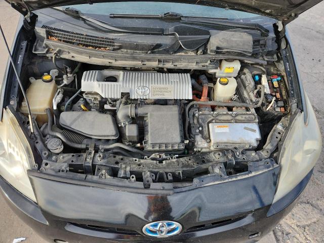 JTDKN3DU4B1375895 - 2011 TOYOTA PRIUS BLACK photo 11