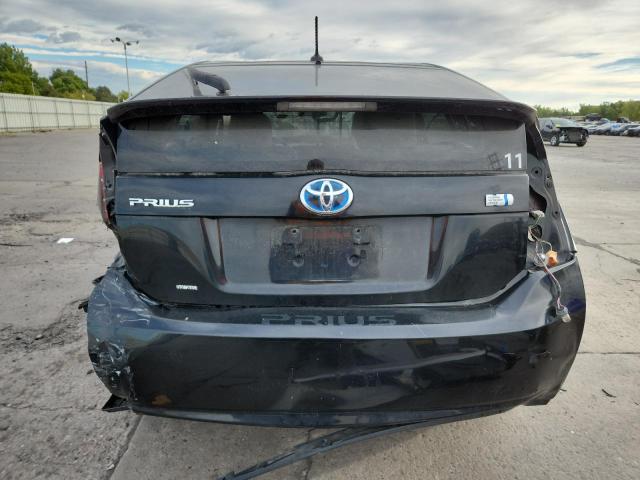 JTDKN3DU4B1375895 - 2011 TOYOTA PRIUS BLACK photo 6