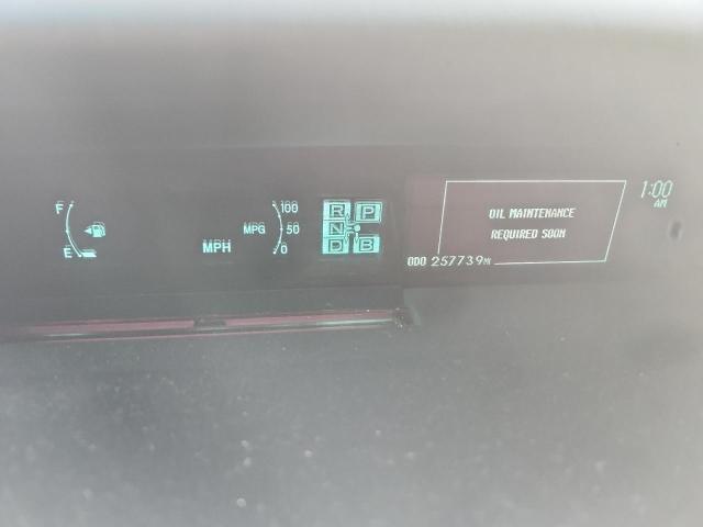 JTDKN3DU4B1375895 - 2011 TOYOTA PRIUS BLACK photo 9