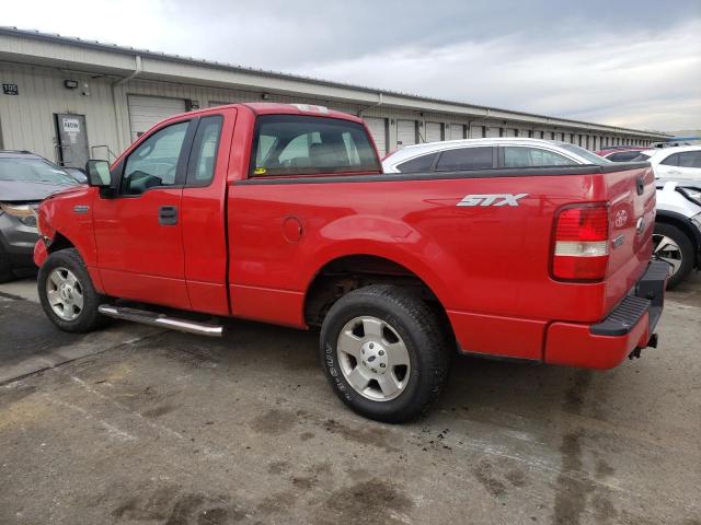 1FTRF12296NA65967 - 2006 FORD F150 RED photo 2