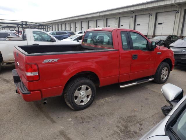 1FTRF12296NA65967 - 2006 FORD F150 RED photo 3