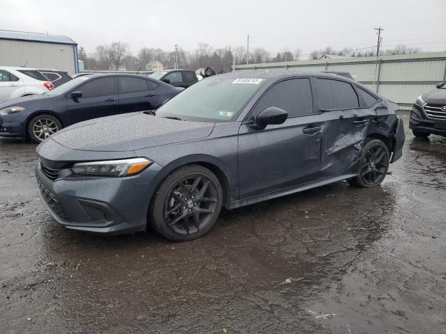 2HGFE2F5XRH516872 - 2024 HONDA CIVIC SPORT GRAY photo 1