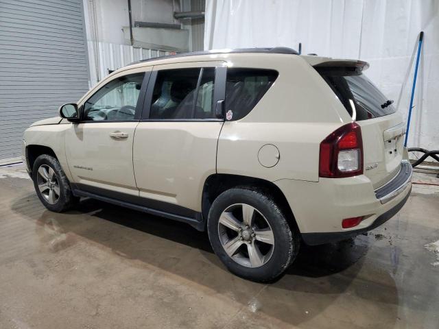 1C4NJDEB6HD167682 - 2017 JEEP COMPASS LATITUDE TAN photo 2