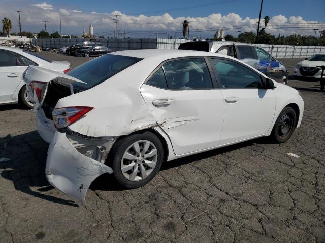 2T1BURHE1GC683814 - 2016 TOYOTA COROLLA L WHITE photo 3