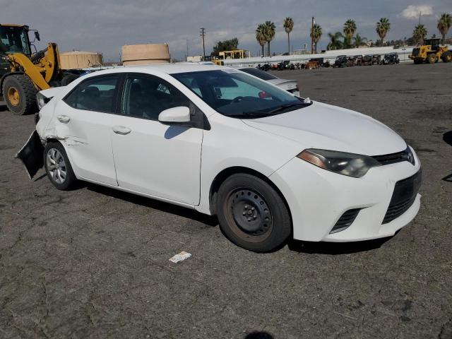 2T1BURHE1GC683814 - 2016 TOYOTA COROLLA L WHITE photo 4