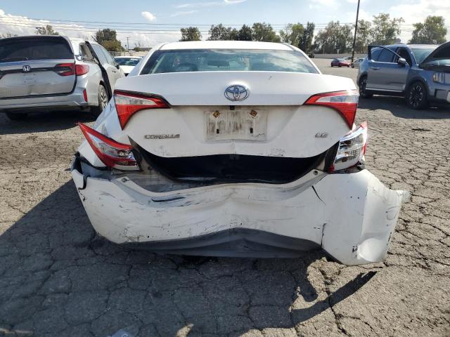 2T1BURHE1GC683814 - 2016 TOYOTA COROLLA L WHITE photo 6